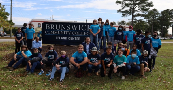 students from brunswick county high schools attend manufacturing day