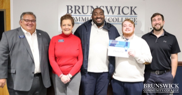 Christian Cole Named BCC’s November Student of the Month