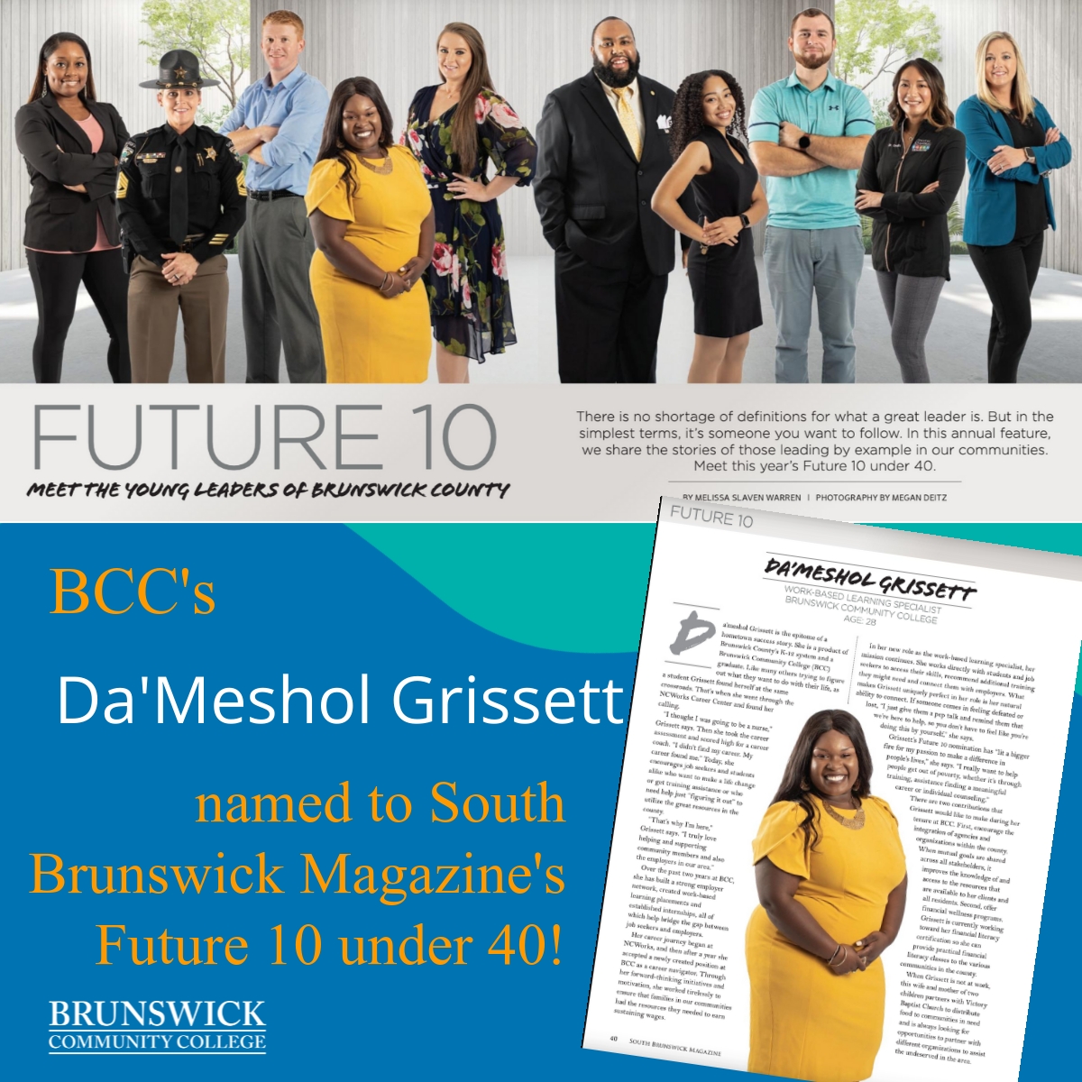BCC Employee Named to Future 10 Young Leaders