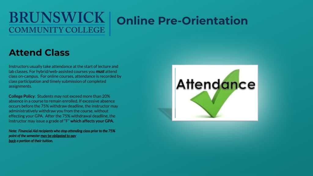 attendance policy