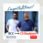 Two BCC students accepted to NC State's C3 Program