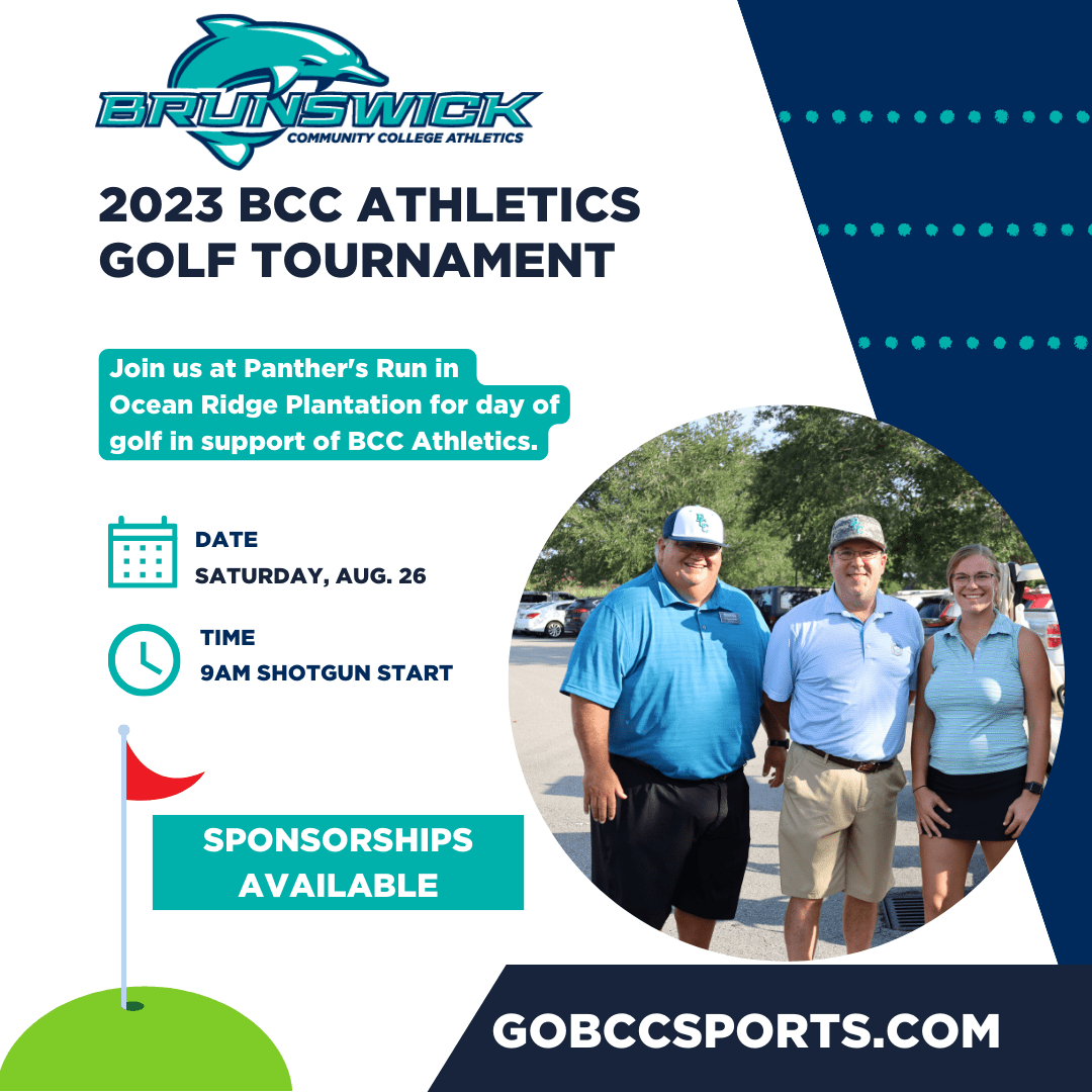 BCC Athletics Golf Tournament Flyer