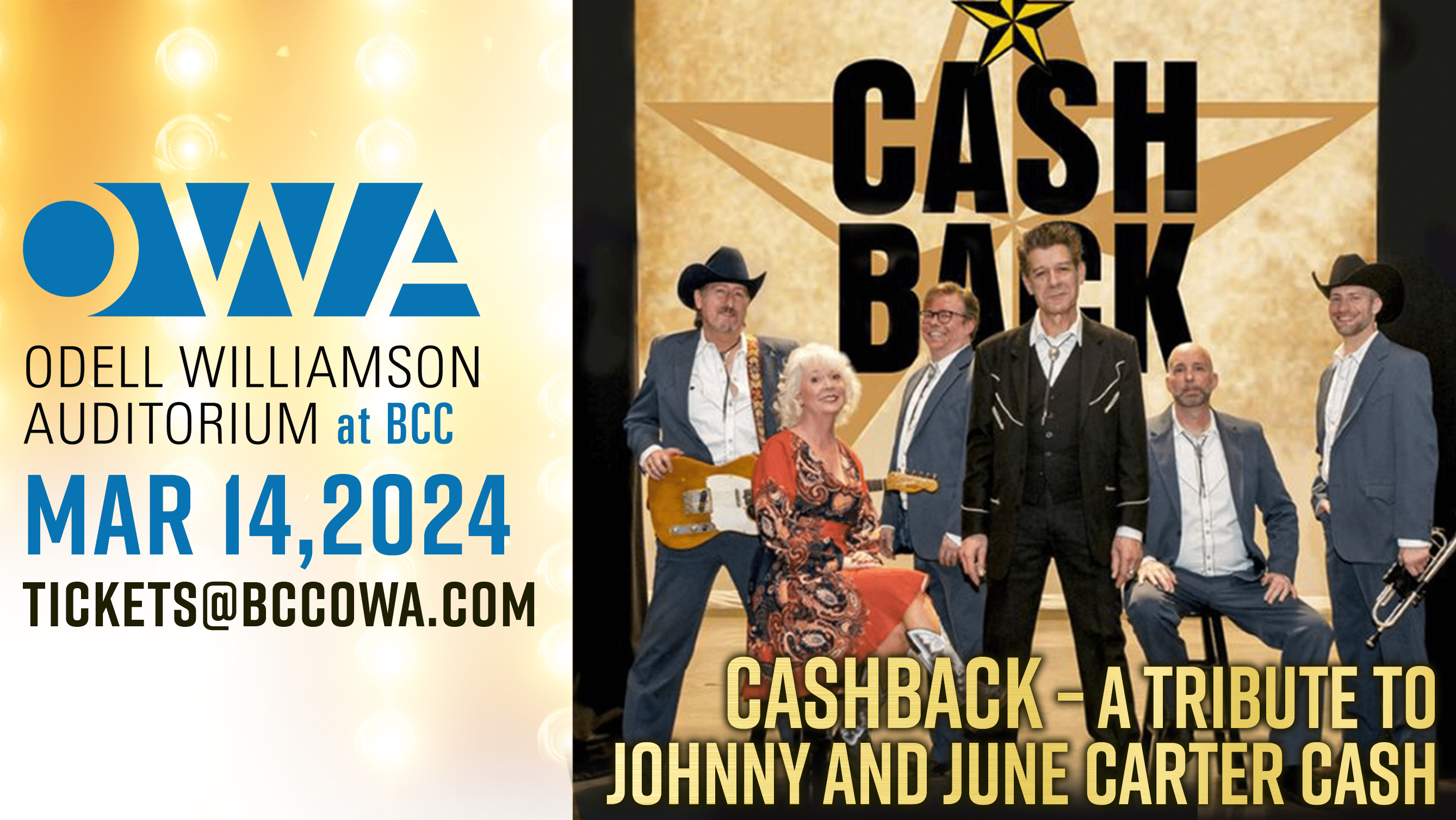 CASHBACK - Johnny and June Carter Cash Tribute @OWA