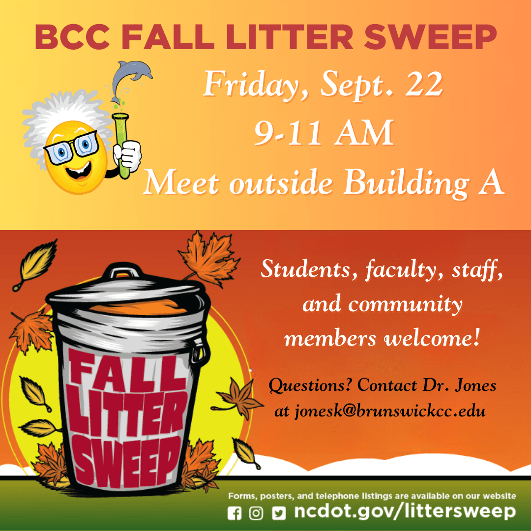 BCC Fall Litter Sweep graphic